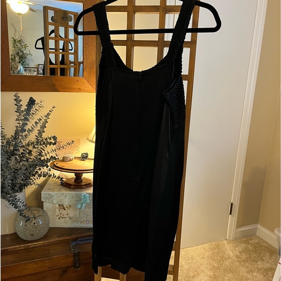 black smocked bodice mini dress (S/M) - UPFront brand - Picture 4 of 14